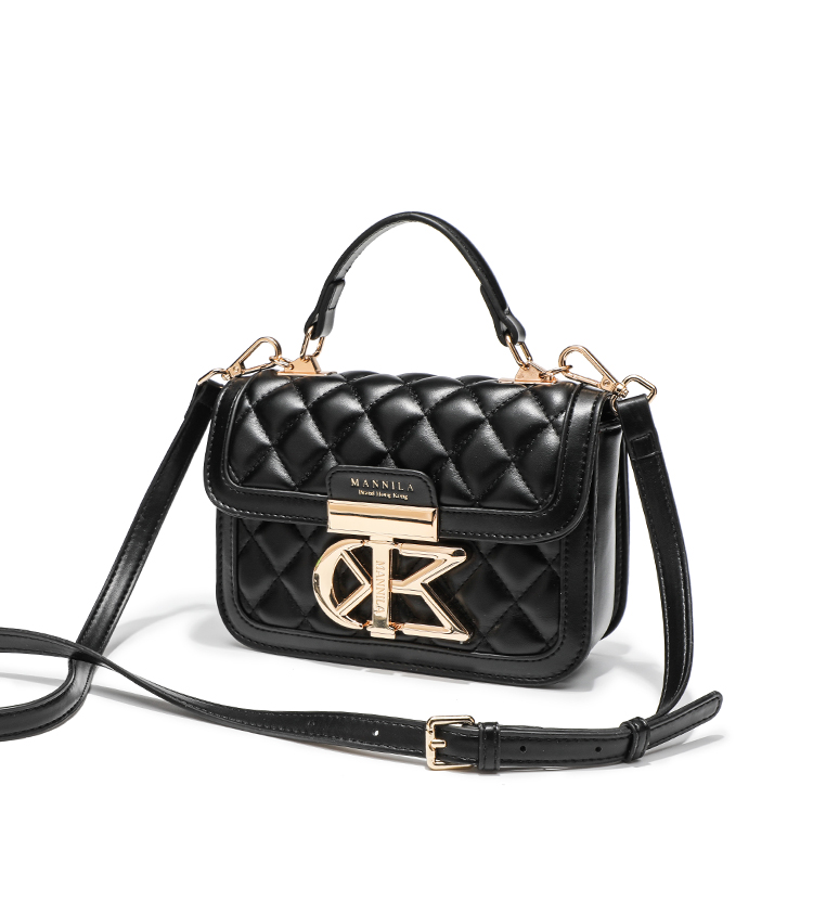 Urban Geometric-Quilted Handbag