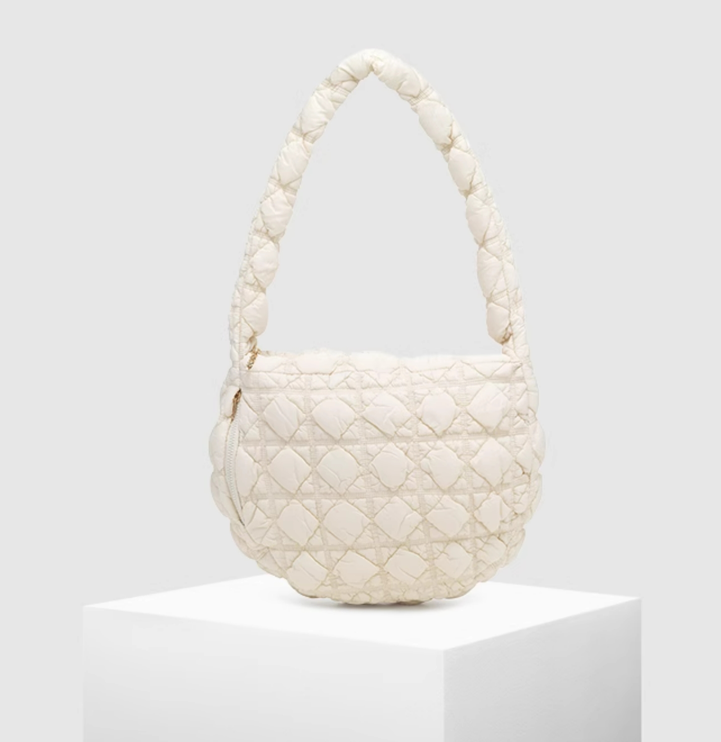 Elegant Round Woven Tote Bag
