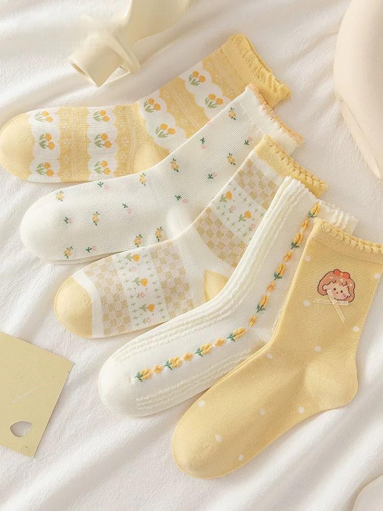 Women's Kawaii Cotton Crew Socks